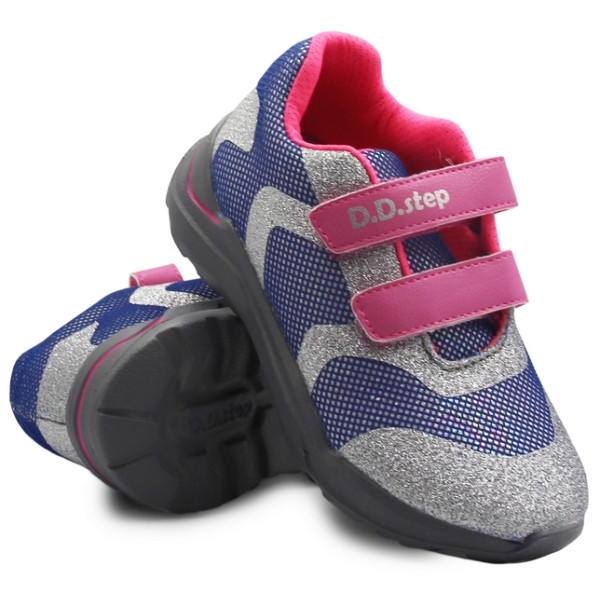 Buty sportowe dla dziewczynek brokatowe D.D.Step f061-378cm