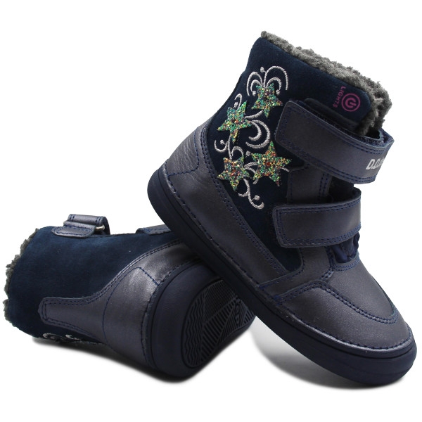 Świecące buty dziewczęce na zimę ocieplane D.D.Step W071-320BM