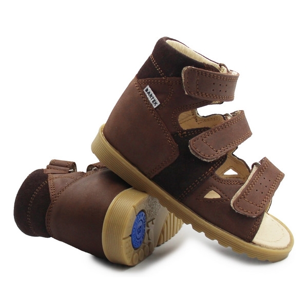 Profilaktyczne sandały dla chłopca do przedszkola Bartek 81804-019